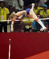 Athletics: women's pole vault at world c'ships