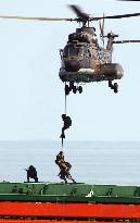 PSI members stage drill in S. China Sea to halt WMD proliferatio