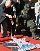 Godzilla receives star on Hollywood Walk of Fame