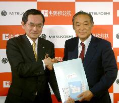 Japan Post, Mitsukoshi agree on business alliance