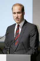 Britain's Prince William in Tokyo