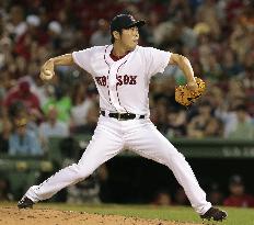 Uehara closes out Red Sox win again