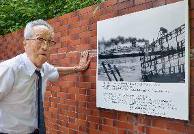 Rescue worker recalls 1945 sinking of naval transport ship