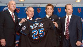 (1)'Little' Matsui joins New York Mets