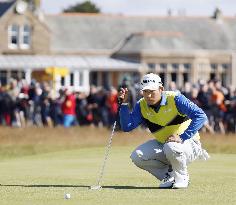 Japan's Matsuyama at British Open golf tournament