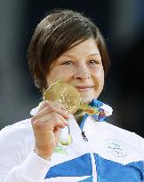 Slovenia's Trstenjak wins gold in women's 63-kg judo