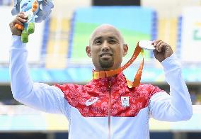 Yamamoto gets silver in men's T42 long jump at Rio Paralympics