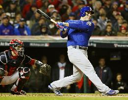 Baseball: Indians vs Cubs in World Series Game 2