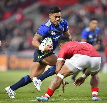 Rugby: Japan-Tonga game