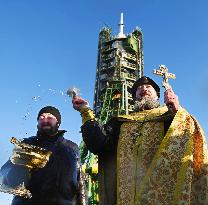 Day before Soyuz rocket launch