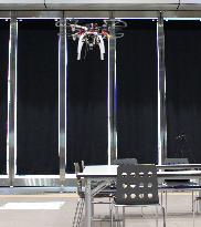 Drone to fly through office urging employees to leave work on time