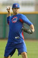 Baseball: Cubs pitcher Darvish