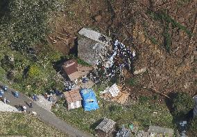 Landslide in Japan