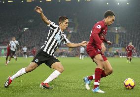 Football: Liverpool-Newcastle in Premier League