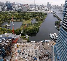 Tokyo waterfront area