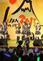 AKB48 took stage in Shanghai