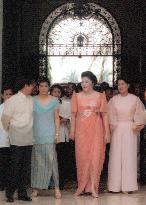 Imelda Marcos visits Malacanang Place first time in 13 years