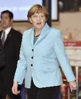German leader Merkel visits Japan