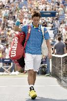 Nishikori crashes out in first round of U.S. Open