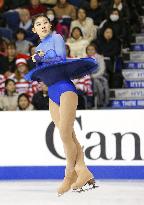 Yuka Nagai of Japan comes in 3rd at Skate Canada