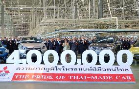 Mitsubishi Motors celebrates production of 4 mil. vehicles in Thailand