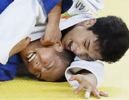 Ebinuma wins bronze in men's judo
