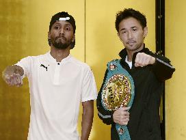 Boxing: Yamanaka, Moreno meet press before WBC title bout