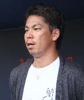 Baseball: Maeda speaks about 1st season in big leagues
