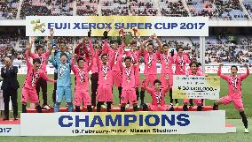 Soccer: Kashima beat Urawa again to lift Super Cup