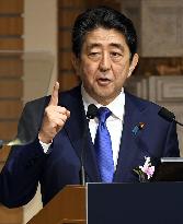 Abe offers conditional cooperation with China's Silk Road initiative