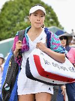 Japan's Hibino loses in Wimbledon 1st round