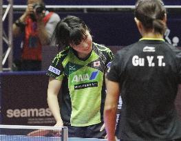Table tennis: World bronze medalist Hirano loses in Grand Finals