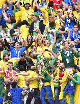 Football: Costa Rica vs. Brazil at World Cup