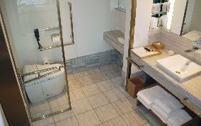 Barrier-free bathroom at Tokyo hotel