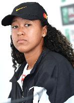 Tennis: Osaka's withdrawal from Italian Open