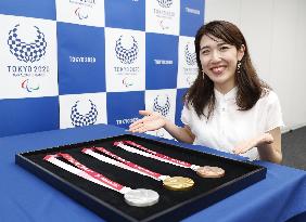 2020 Tokyo Paralympic medals' designer