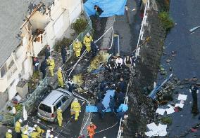 Police chopper crashes in Shizuoka, all 5 aboard dead