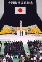 (2)Japan observes 58th anniversary of end of World War II