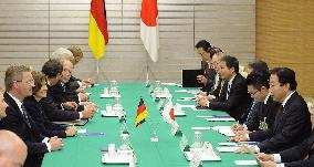 Japan PM Noda, German President Wulff