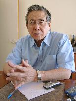Fujimori believes he gained Japan's understanding for daring ass