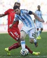 Argentina beat Switzerland 1-0