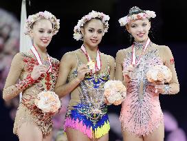 Russia's Mamun wins individual title at rhythmic club worlds