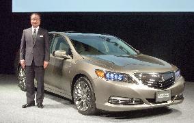 Honda to launch new Legend sedan in Japan