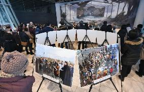 Concert photos displayed in Sendai ahead of U.N. disaster meeting