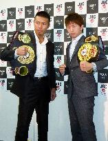 Uchiyama, Taguchi to defend WBA titles in May