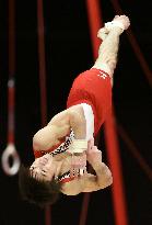 Gymnastics: Uchimura wins record 6th straight all-around world title