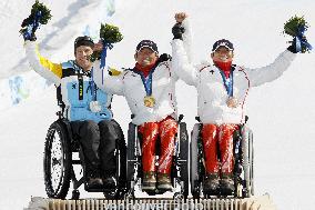 Japan's Kano at 1st, Morii at 3rd in men's super-G sitting event