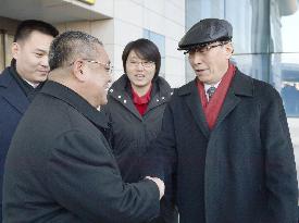 China's top nuclear envoy arrives in N. Korea