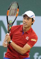 Nishikori advances to BNP Paribas Open q'finals