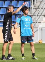 Soccer: Shibasaki prepping to get in top form before La Liga debut